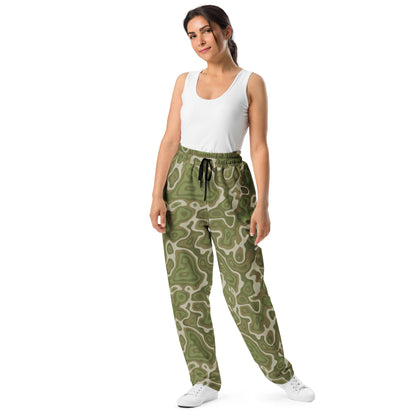 Topo Sage Ridge CAMO Wide-leg joggers - Joggers