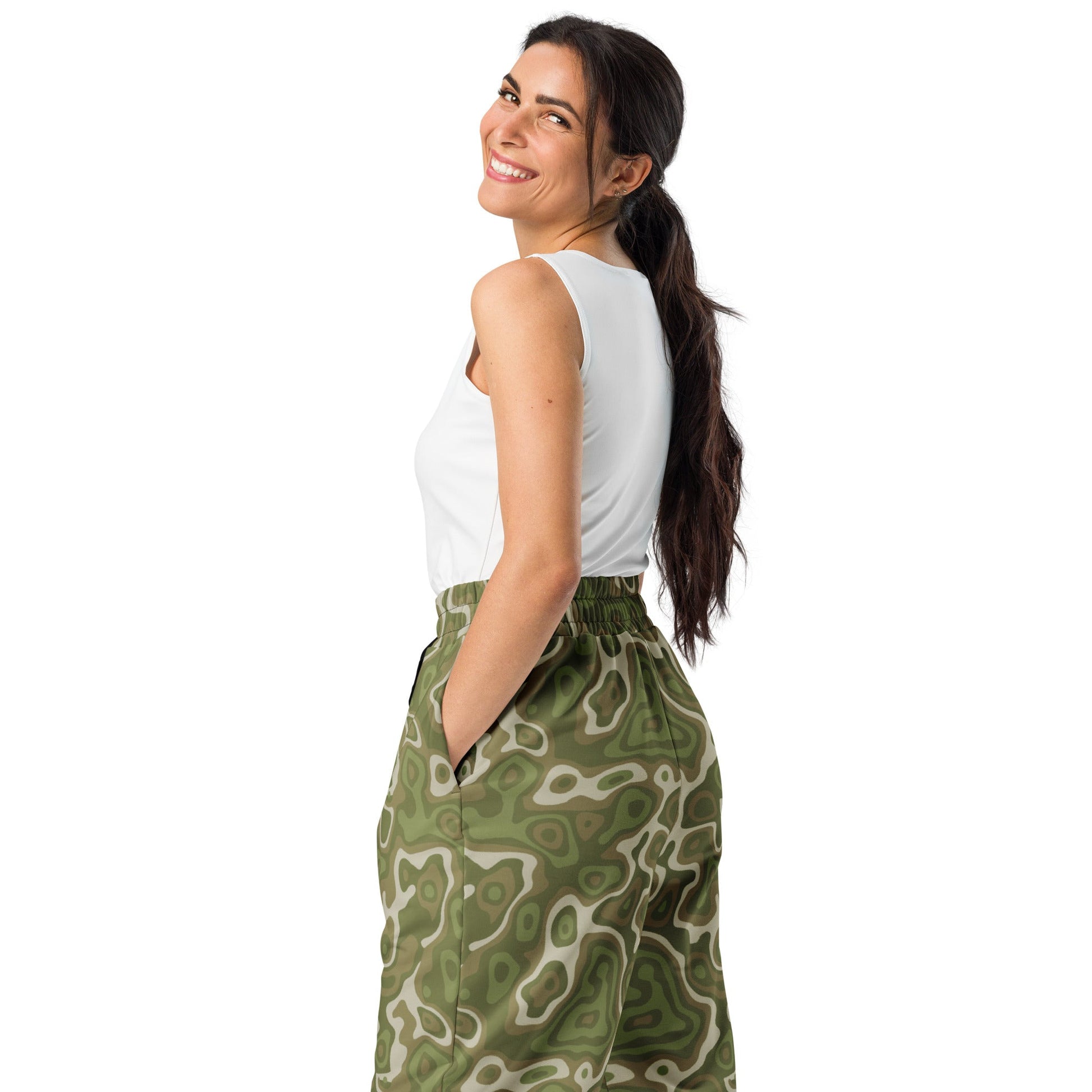 Topo Sage Ridge CAMO Wide-leg joggers - Joggers