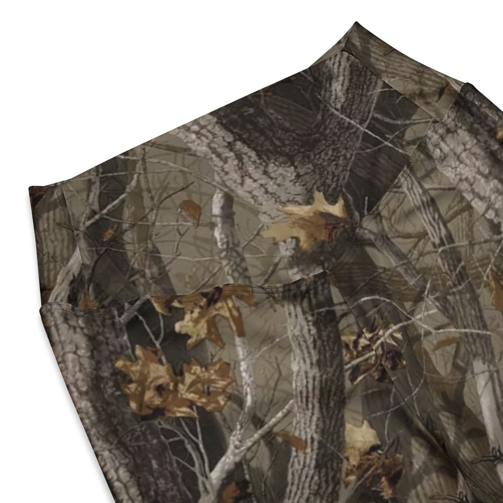 Tree Branch Hunter Fall CAMO Flare leggings - Womens Flare Leggings