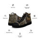 Tree Branch Hunter Fall CAMO Men’s high top canvas shoes