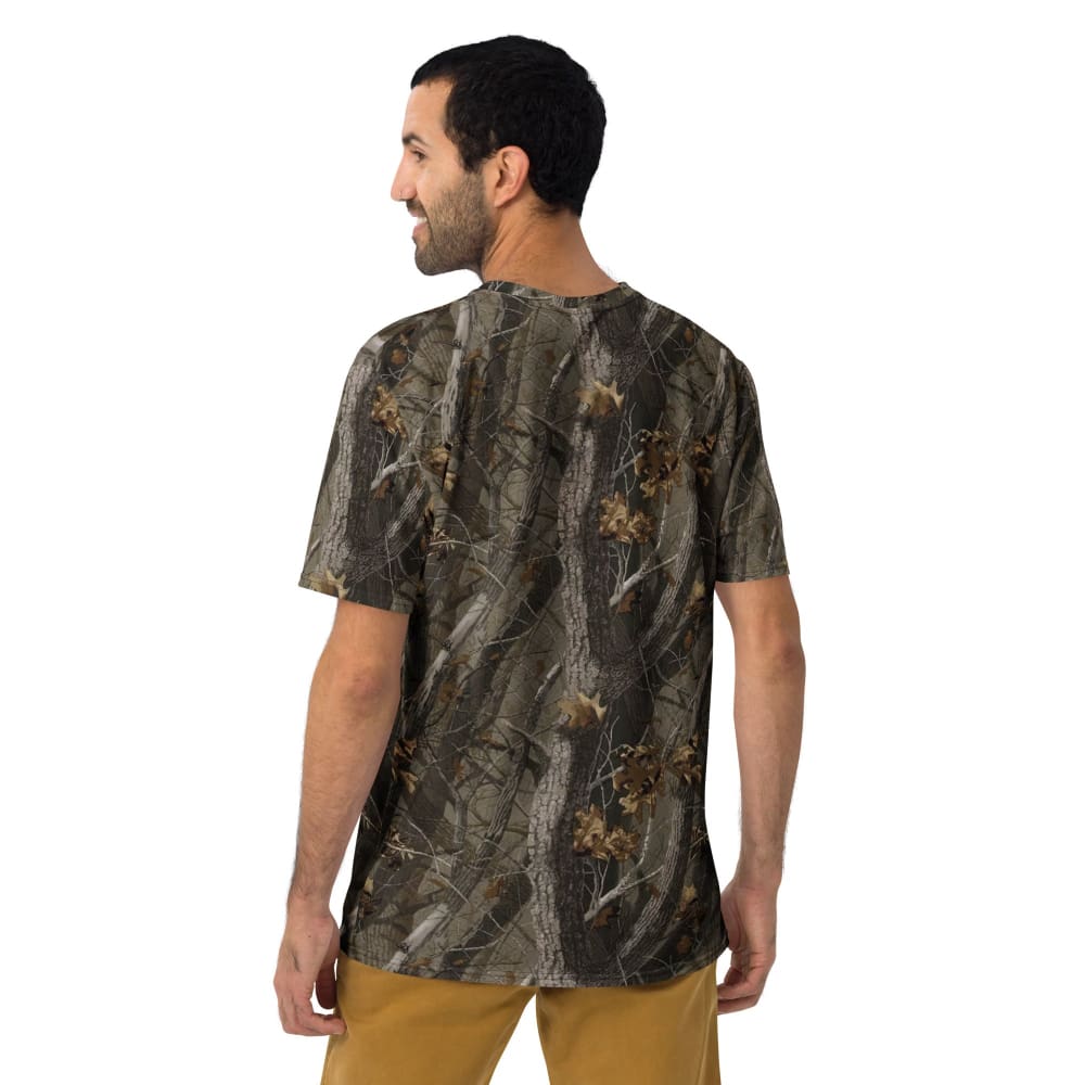 Tree Branch Hunter Fall CAMO Men’s t-shirt - Mens T-Shirt