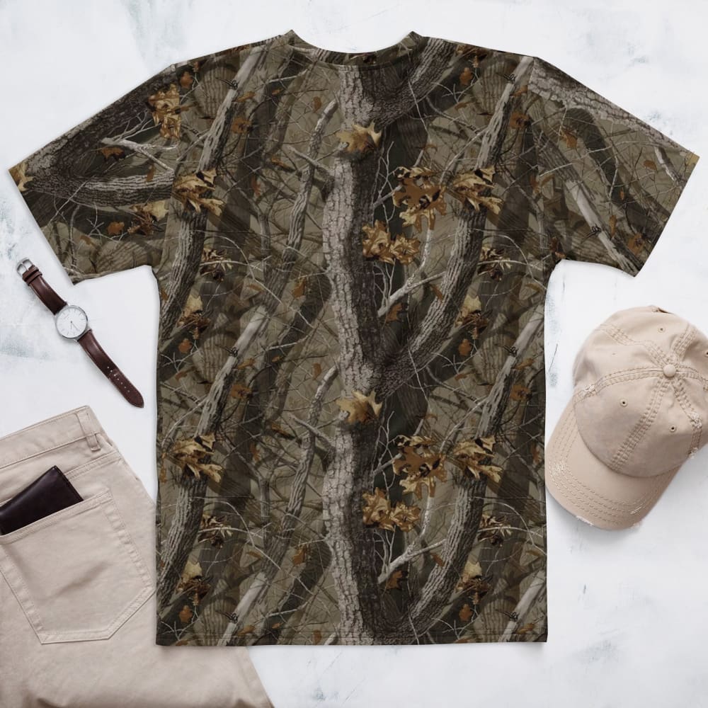 Tree Branch Hunter Fall CAMO Men’s t-shirt - Mens T-Shirt