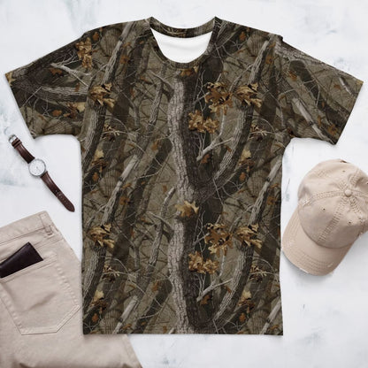 Tree Branch Hunter Fall CAMO Men’s t-shirt - XS - Mens T-Shirt