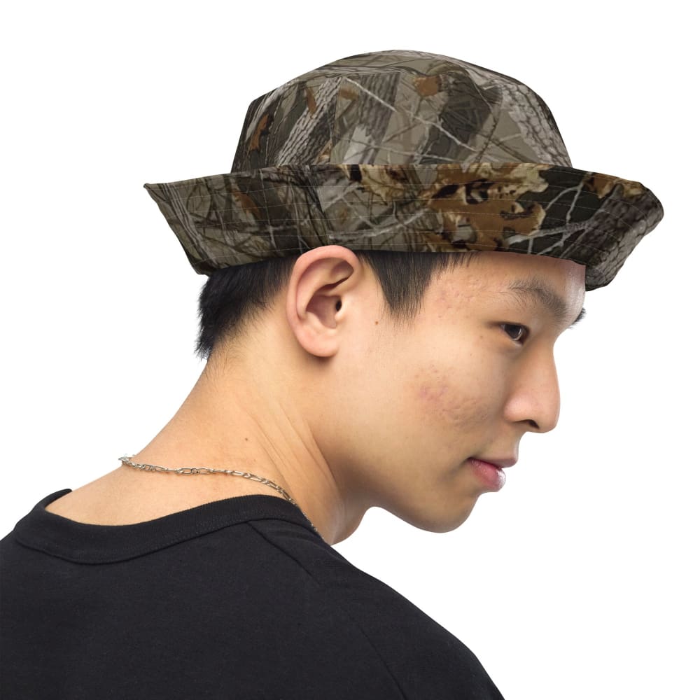 Tree Branch Hunter Fall CAMO Reversible bucket hat