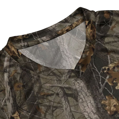 Tree Branch Hunter Fall CAMO unisex basketball jersey