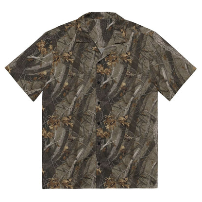 Tree Branch Hunter Fall CAMO Unisex button shirt - Unisex Button Shirt