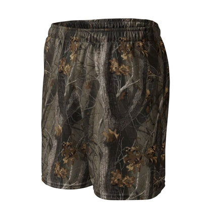 Tree Branch Hunter Fall CAMO Unisex mesh shorts - Unisex Mesh Shorts