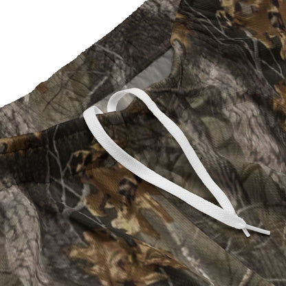 Tree Branch Hunter Fall CAMO Unisex mesh shorts - Unisex Mesh Shorts