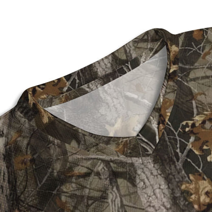 Tree Branch Hunter Fall CAMO unisex sports jersey