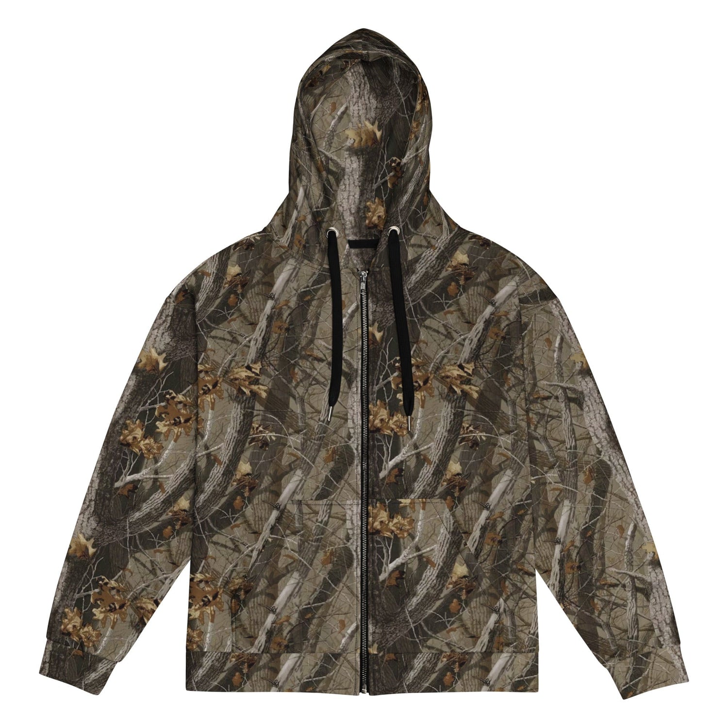 Tree Branch Hunter Fall CAMO Unisex zip hoodie - Zip Hoodies