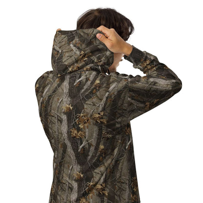 Tree Branch Hunter Fall CAMO Unisex zip hoodie