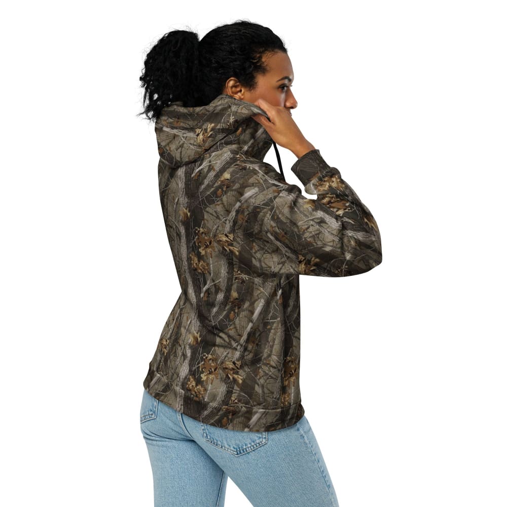 Tree Branch Hunter Fall CAMO Unisex zip hoodie