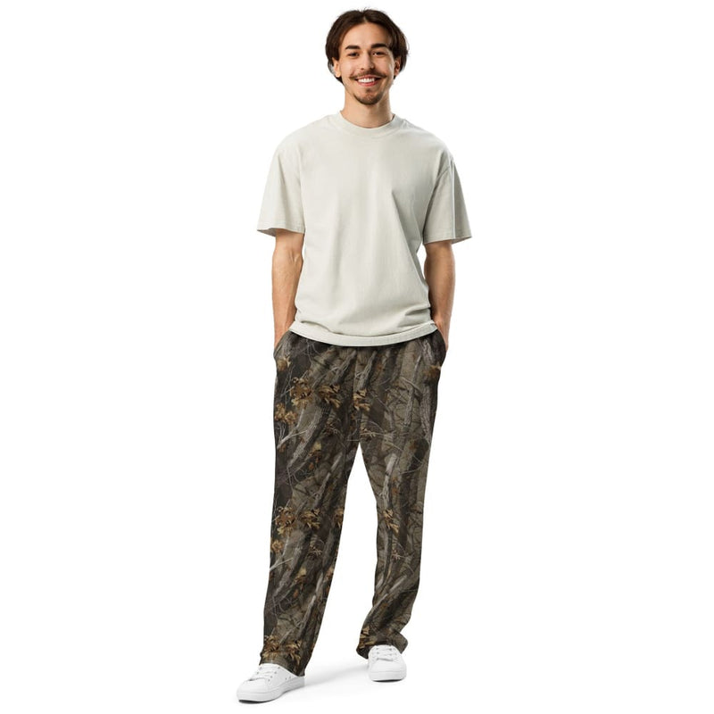 Tree Branch Hunter Fall CAMO Wide-leg joggers