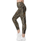 Tree Branch Hunter Fall CAMO Women’s Leggings with pockets