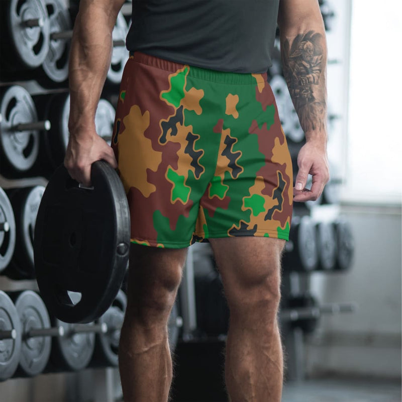 Dutch Jungle CAMO Men’s Athletic Shorts - XS