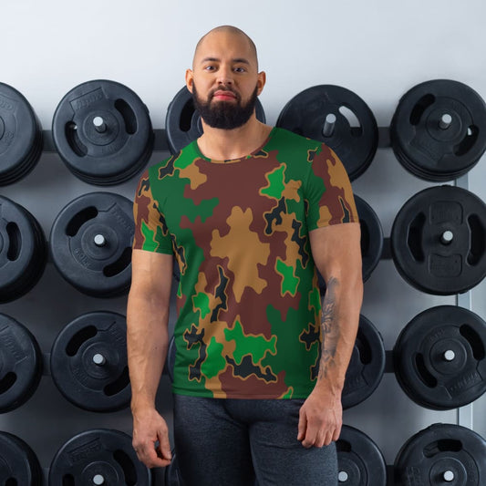 Dutch Jungle CAMO Men’s Athletic T-shirt - XS