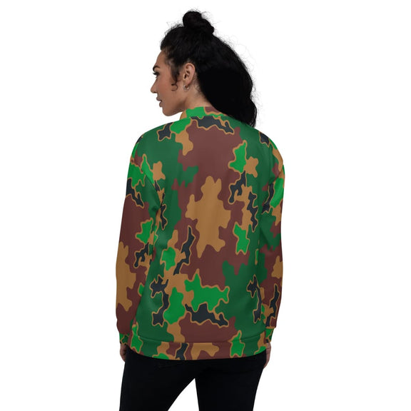 Dutch Jungle CAMO Unisex Bomber Jacket