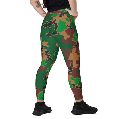 Dutch Jungle CAMO Women’s Leggings with pockets - 2XS