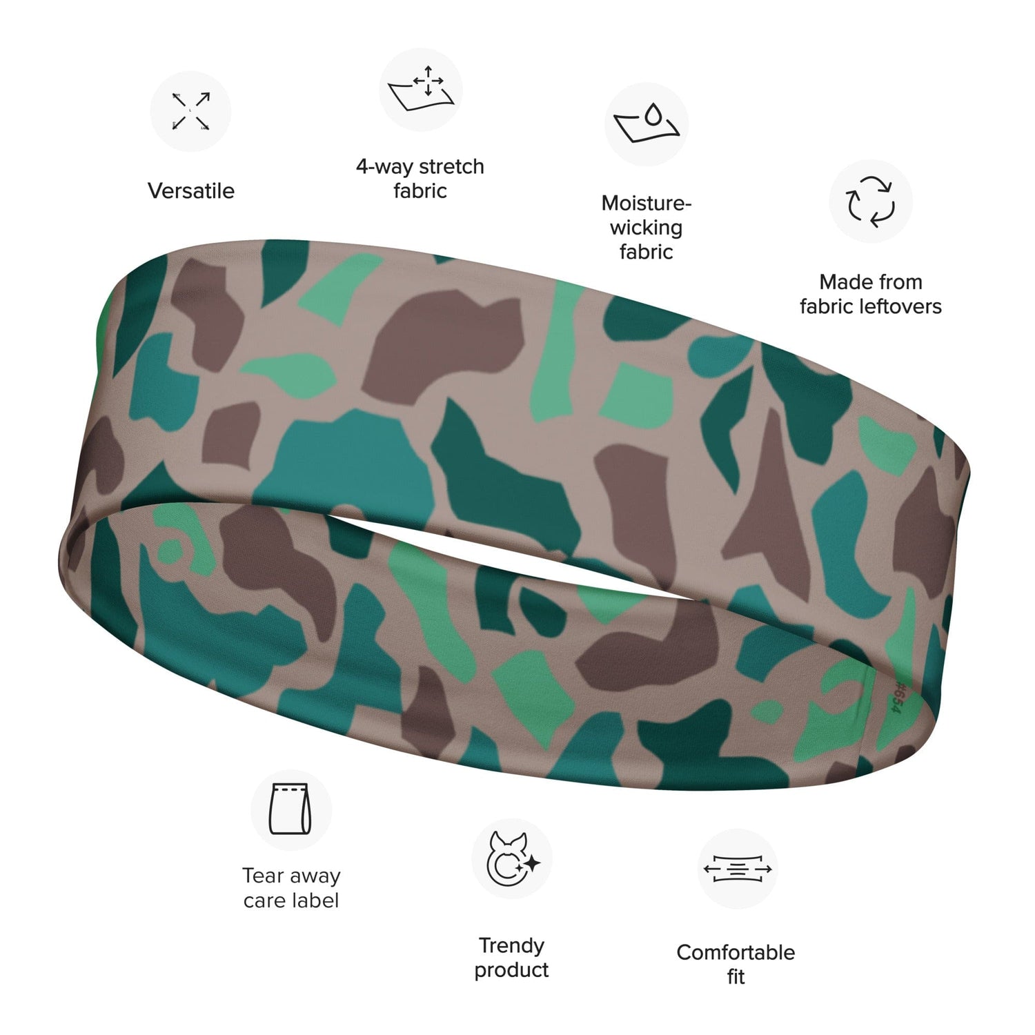 Turkish Aegean Spot CAMO Headband - M - Headbands