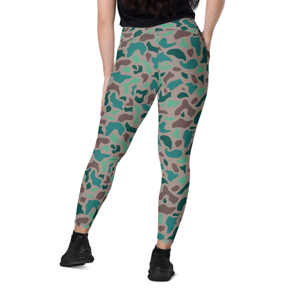 Turkish Aegean Spot CAMO Leggings with pockets - Womens