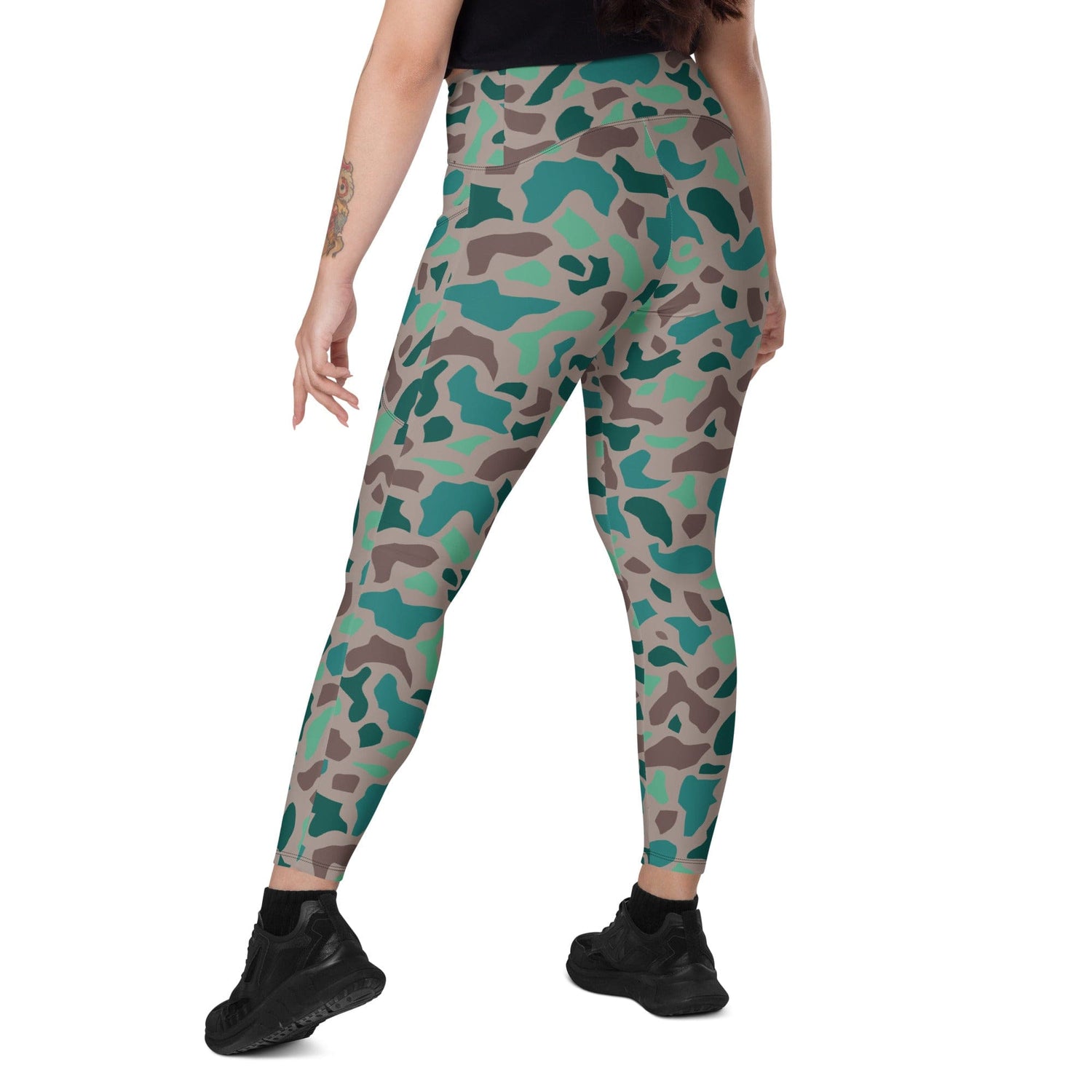 Turkish Aegean Spot CAMO Leggings with pockets - Womens