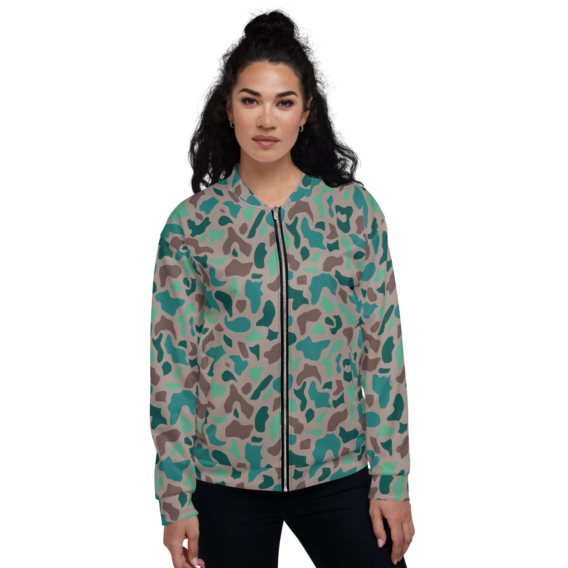 Turkish Aegean Spot CAMO Unisex Bomber Jacket