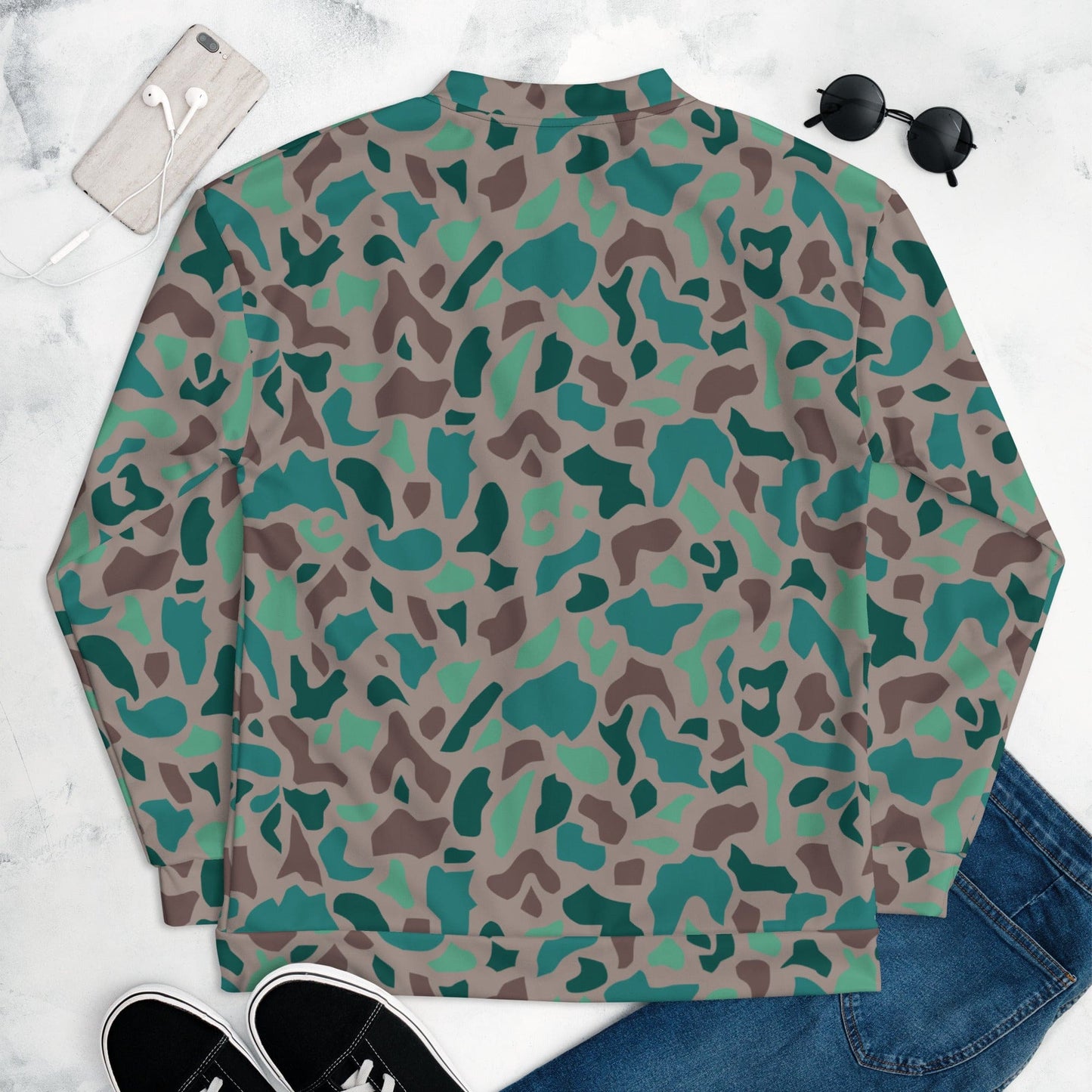 Turkish Aegean Spot CAMO Unisex Bomber Jacket