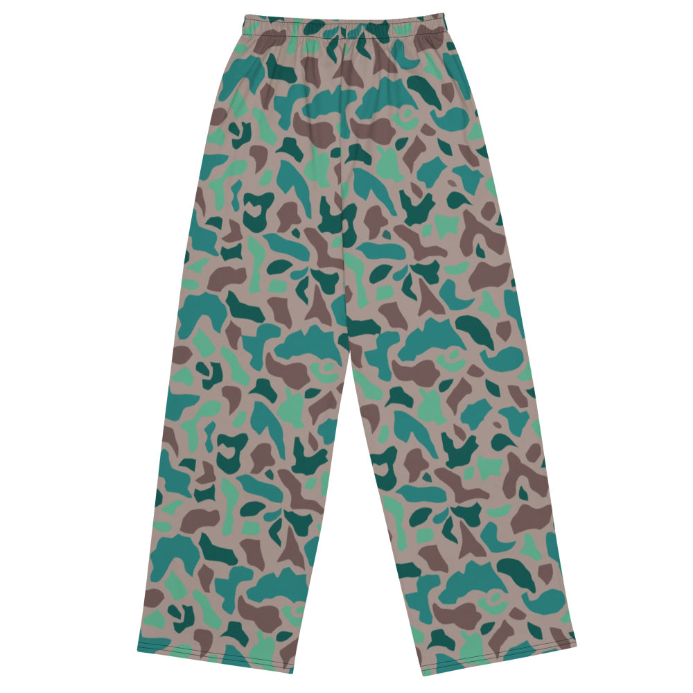 Turkish Aegean Spot CAMO unisex wide-leg pants - Unisex Wide-Leg Pants