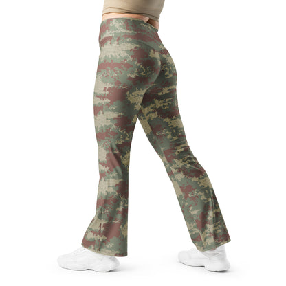 Turkish Army M2008 CAMO Flare leggings - 2XS - Womens Leggings