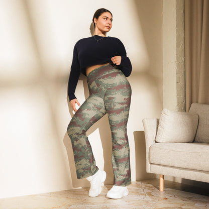 Turkish Army M2008 CAMO Flare leggings - Womens Leggings