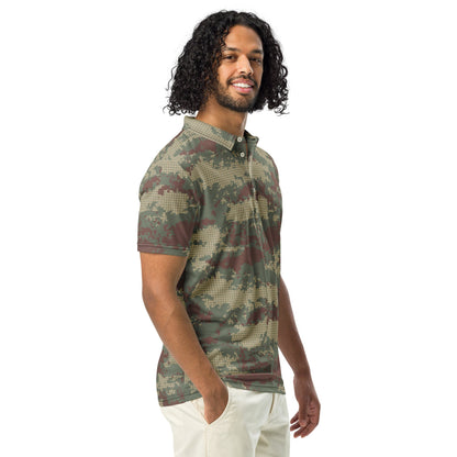 Turkish Army M2008 CAMO Men’s slim fit polo - Mens Slim Fit Polo