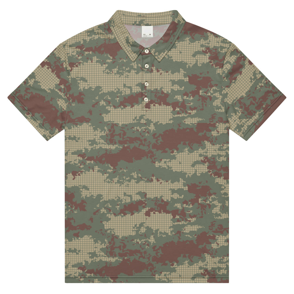 Turkish Army M2008 CAMO Men’s slim fit polo - XS - Mens Slim Fit Polo