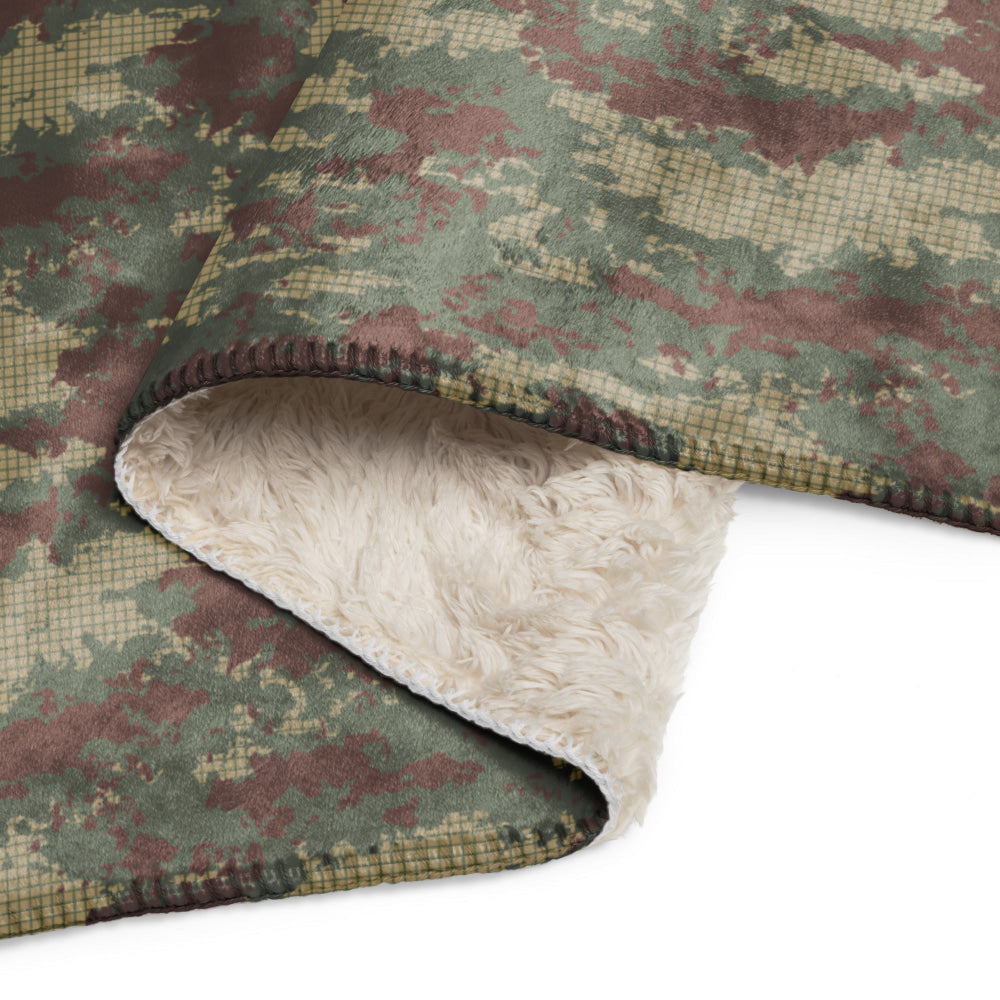 Turkish Army M2008 CAMO Sherpa blanket - Blanket