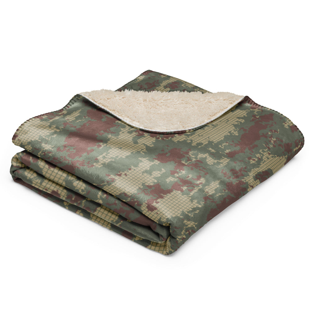 Turkish Army M2008 CAMO Sherpa blanket - Blanket