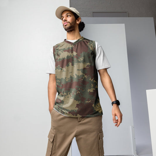 Turkish Army M2008 CAMO unisex basketball jersey - 2XS - Unisex Basketball Jersey