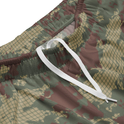 Turkish Army M2008 CAMO Unisex mesh shorts - Mesh Shorts