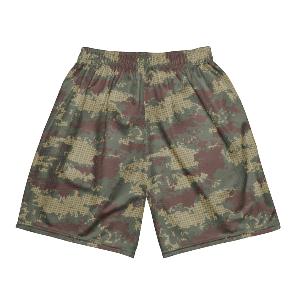 Turkish Army M2008 CAMO Unisex mesh shorts - Mesh Shorts