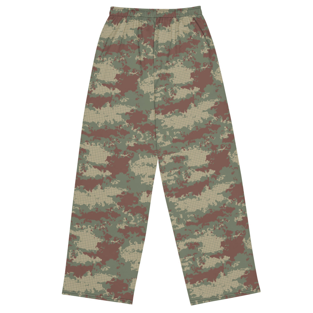 Turkish Army M2008 CAMO unisex wide-leg pants - Unisex Wide-Leg Pants