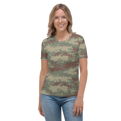 Turkish Army M2008 CAMO Women’s T-shirt - XS - Womens T-Shirt