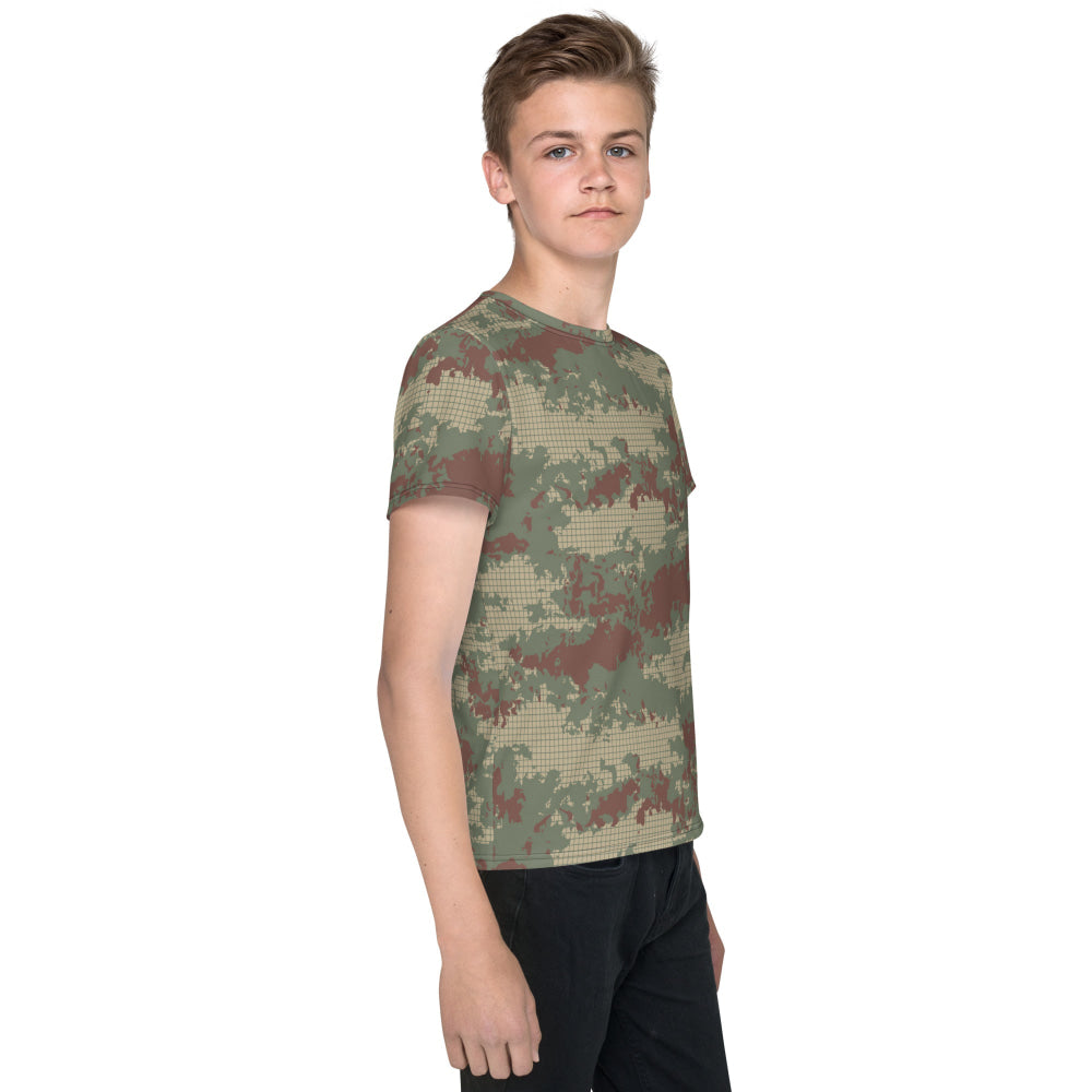 Turkish Army M2008 CAMO Youth crew neck t-shirt - Crew Neck T-shirt