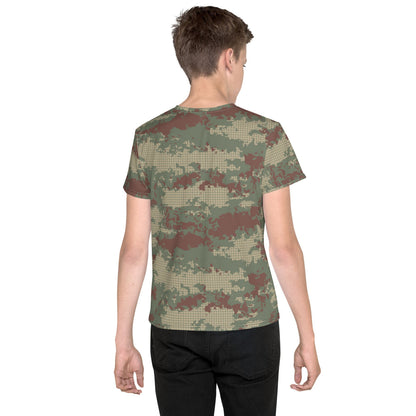 Turkish Army M2008 CAMO Youth crew neck t-shirt - Crew Neck T-shirt