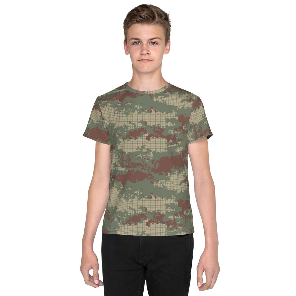 Turkish Army M2008 CAMO Youth crew neck t-shirt - 8 - Crew Neck T-shirt