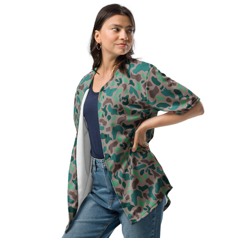 Duck Hunter Aegean Spot Turkish CAMO Unisex Baseball Jersey