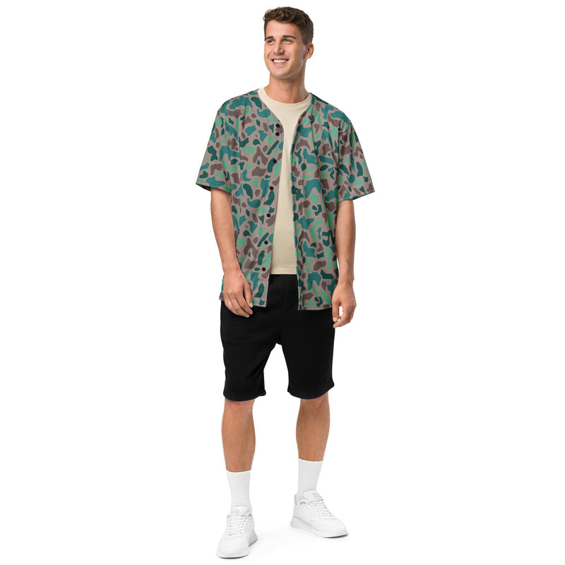 Duck Hunter Aegean Spot Turkish CAMO Unisex Baseball Jersey