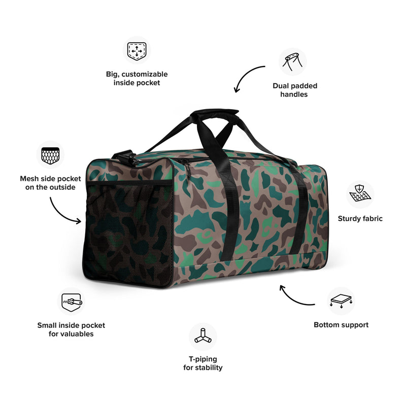 Duck Hunter Aegean Spot Turkish CAMO Duffle Bag