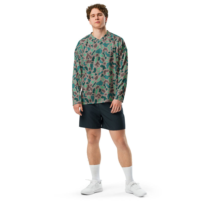 Duck Hunter Aegean Spot Turkish CAMO Unisex Hockey Fan Jersey