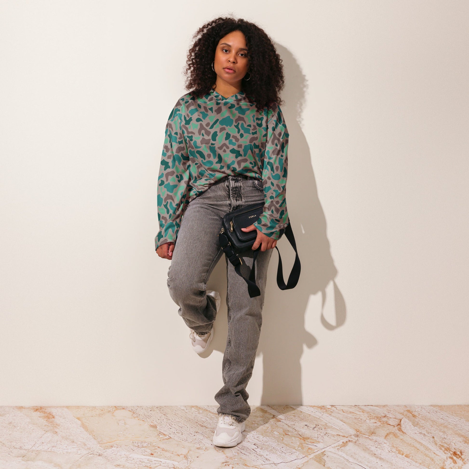 Turkish Duck Hunter Aegean Spot CAMO hockey fan jersey - Hockey Jerseys