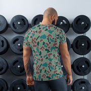 Duck Hunter Aegean Spot Turkish CAMO Mens Athletic T-Shirt - Shirt
