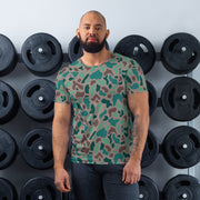 Duck Hunter Aegean Spot Turkish CAMO Mens Athletic T-Shirt - XS - Shirt