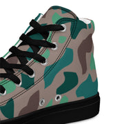 Duck Hunter Aegean Spot Turkish CAMO Mens High-Top Canvas Shoes
